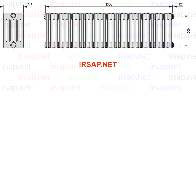 Радиатор IRSAP Tesi 60600/29 T22 CL 01